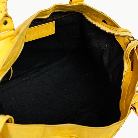 Balenciaga Part Time Mimosa Leather Tassel Shoulder Bag - Picture 12 of 14